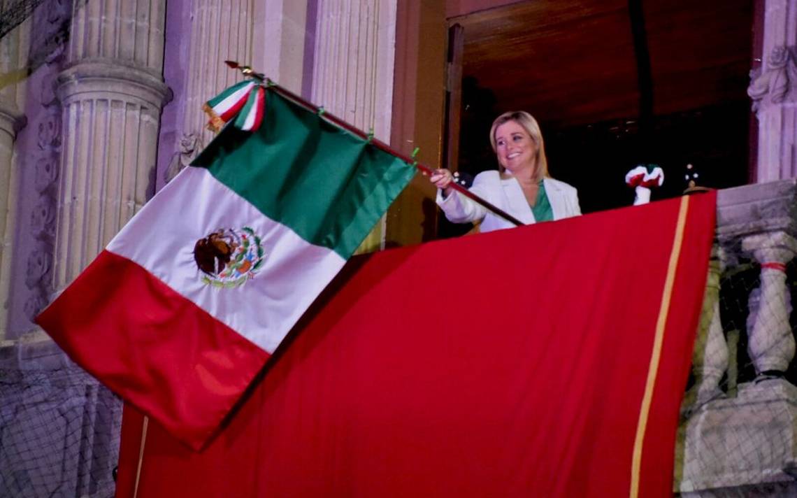 La gobernadora Maru Campos encabeza Grito de Independencia Chihuahua